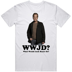 What Would Jack Bauer Do Keifer 24 Merch Classic Cotton T Shirt