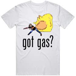 Fart Gas Explosion Funny Merch Classic Cotton T Shirt