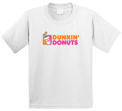 Dunkin' Donuts Popular Bakery Donut Shop Toddler Youth Kids T Shirt