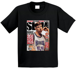 Slam Magazine Issue 35 Jason Williams Popular Basketball Magazine Grunge Look Toddler Youth Kids T Shirt