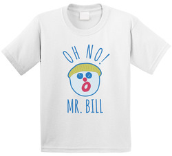 Oh No Mr Bill Fan Toddler Youth Kids T Shirt