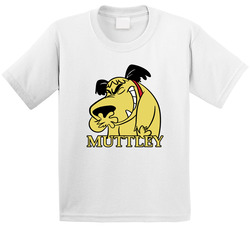 Muttley Wacky Races Vintage Cartoon Favorite Character Toddler Youth Kids T Shirt