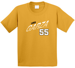 Luka Garza 55 Favorite Player Iowa College Basketball Fan Toddler Youth Kids T Shirt