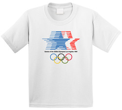 Los Angeles Olympiad 1984 Olympic Games Sports Fan Toddler Youth Kids T Shirt