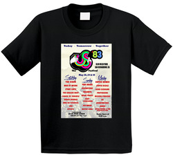 Us Festival 1983 San Bernardino Vintage Toddler Youth Kids T Shirt