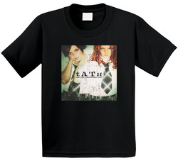 All The Things She Said T A T U One Hit Wonders Single Cover Distressed Look Fan Toddler Youth Kids T Shirt