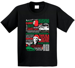 National Lampoon's Christmas Vacation Holiday Movie Quote Mashup Toddler Youth Kids T Shirt