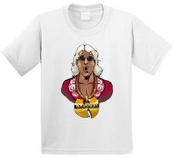 Ric Flair Wutang Chain Funny Wrestling Fan Toddler Youth Kids T Shirt