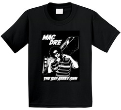 Mac Dre Bay Area Hip Hop Rap Black DARYL Toddler Youth Kids T Shirt