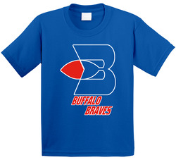 Buffalo Braves 70s Basketball Logo Toddler Youth Kids T Shirt