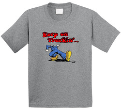 Keep On Truckin' Retro Robert Crumb Vintage Toddler Youth Kids T Shirt