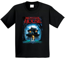 Monster House Spooky Kids Movie Halloween Toddler Youth Kids T Shirt