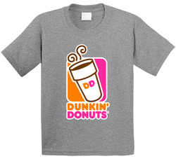 Dunkin Donuts Favorite Fast Food Toddler Youth Kids T Shirt