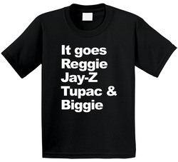 It Goes Reggie Jay T Biggie Hip Hop Toddler Youth Kids T Shirt