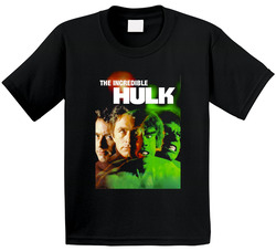 The Incredible Hulk Retro  Tv Show Toddler Youth Kids T Shirt