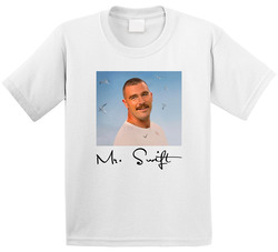 Travis Kelce Mr. Swift Fan Toddler Youth Kids T Shirt