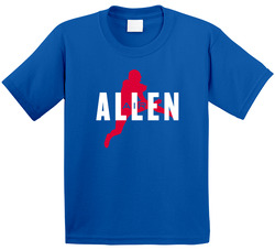Air Josh Allen Buffalo Football Toddler Youth Kids T Shirt
