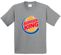 Burger King American Favorite Fast Food Toddler Youth Kids T Shirt