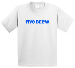 Five Below Inc Nasdaq Company Logo Employee Fan Toddler Youth Kids T Shirt