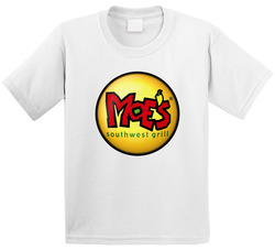 Moe's Southwest Mexican Grill Food Restaurant Logo Toddler Youth Kids T Shirt