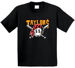 Taylor Gang Taylors Smiley Pirate Face Toddler Youth Kids T Shirt