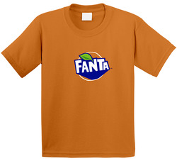 Fanta Orange Halloween Costume Soda Pop Drink Toddler Youth Kids T Shirt
