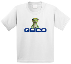 Geico Gecko Insurance Mascot Toddler Youth Kids T Shirt
