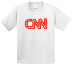 Cnn Tv Channel Cool Television Station Logo Toddler Youth Kids T Shirt