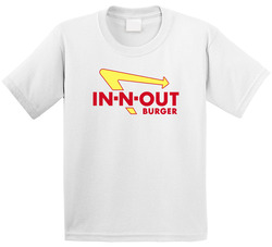 In And Out Burgers In N Out Toddler Youth Kids T Shirt