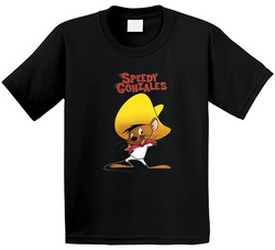 Speedy Gonzales Retro Cartoon Character Toddler Youth Kids T Shirt