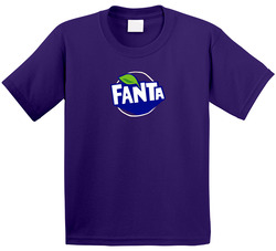 Fanta Grape Halloween Costume Soda Pop Drink Toddler Youth Kids T Shirt