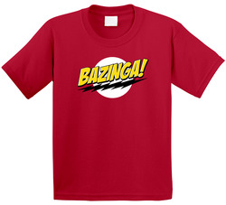 Bazinga Big Bang Theory Tv Toddler Youth Kids T Shirt