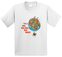 It's A Mad Mad Mad Mad World Classic Movie Toddler Youth Kids T Shirt