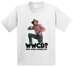 Wwcd What Would Charles Ingalls Do Little House On The Prairie Toddler Youth Kids T Shirt