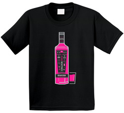 Pink Whitney New Amsterdam Vodka Bottle Toddler Youth Kids T Shirt