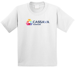 Cassava Sciences Nasdaq Company Logo Employee Fan Toddler Youth Kids T Shirt