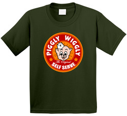 Piggly Wiggly Retro Toddler Youth Kids T Shirt