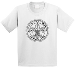 Vintage 1960s Bsa Boy Scouts America Camp Toddler Youth Kids T Shirt