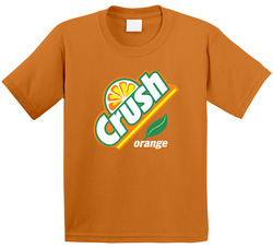 Orange Crush Soft Drink Pop Orange Toddler Youth Kids T Shirt