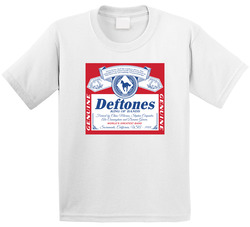 Deftones King Of Bands Alt Rock Beer Label Logo Mashup Parody Music Fan Toddler Youth Kids T Shirt