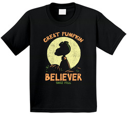 Great Pumpkin Believer Since 1966 Charlie Brown Snoopy Halloween Toddler Youth Kids T Shirt