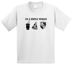Porsche Simple Woman Coffee Pizza Car Logo Driving Fan Toddler Youth Kids T Shirt Porsche Simple Woman Coffee Pizza Car Logo Driving Fan Toddler Youth Kids T Shirt
