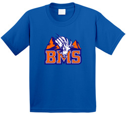 Bms Blue Mountain State Fictional University Tv Show Fan Toddler Youth Kids T Shirt