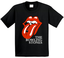 The Bowling Stones Bowling Team Toddler Youth Kids T Shirt