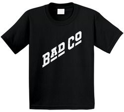Bad Co 70's 80's Rock Bank Logo Toddler Youth Kids T Shirt