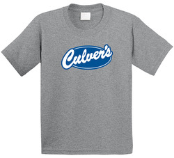 Culvers Fast Food Logo Toddler Youth Kids T Shirt
