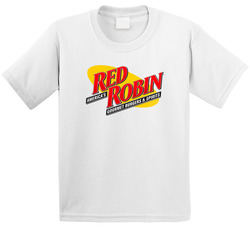 Red Robin American Favorite Fast Food Toddler Youth Kids T Shirt