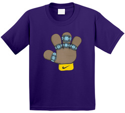 Kobe Puppet Hand 5th Ring Toddler Youth Kids T Shirt