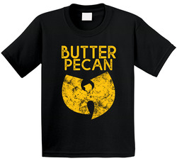 Butter Pecan Wu Tang Ice Cream Song Lyrics Fan Toddler Youth Kids T Shirt