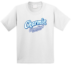 Charmin Ultra Soft Toilet Paper Company Logo Toddler Youth Kids T Shirt